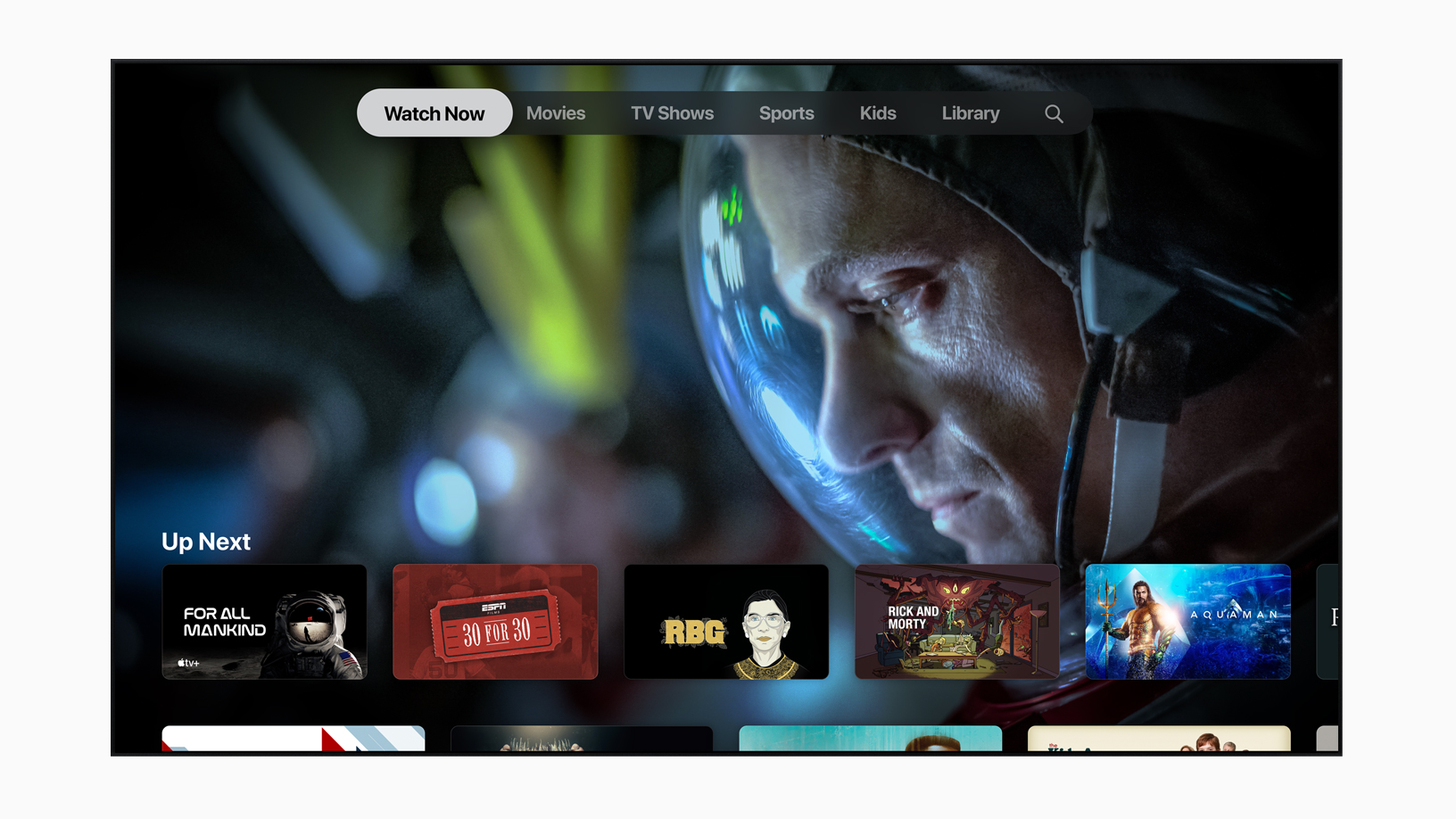 Apple TV plus showing For All Mankind